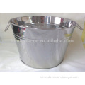 Large size party ice bucket, metal ice bucket stainless steel ice bucket